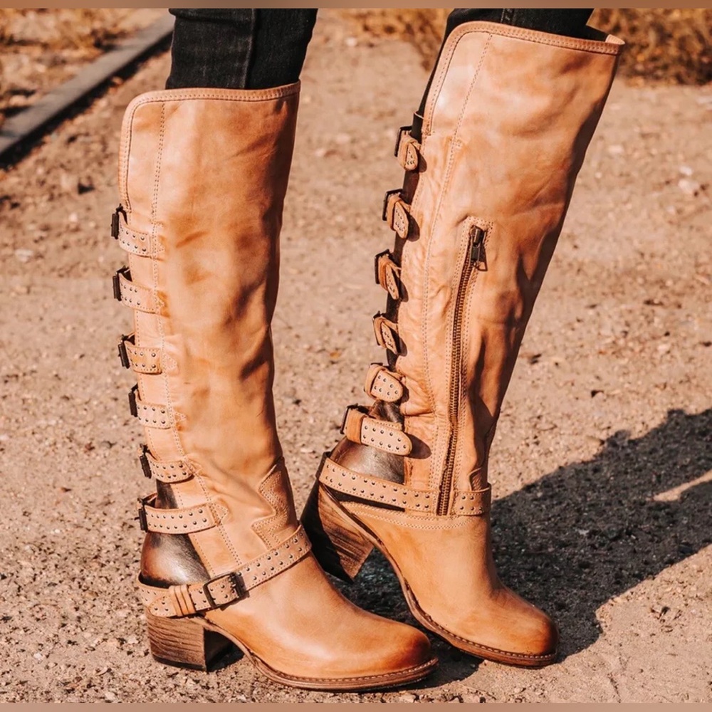 FREEBIRD Callisto Boots size 7 Taupe